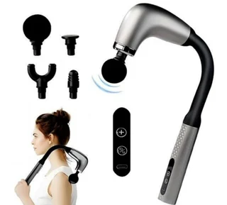 ماساژور تفنگی دسته بلند FASCIAL GUN BLUE PACK
